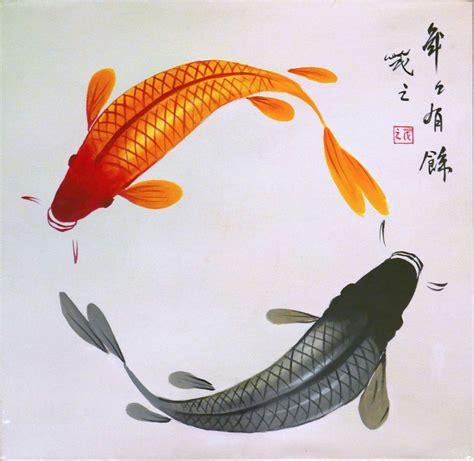 鯉魚 畫